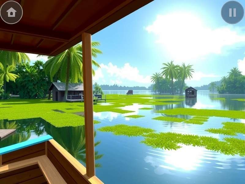 Kerala Backwaters Tranquility Game Screenshot